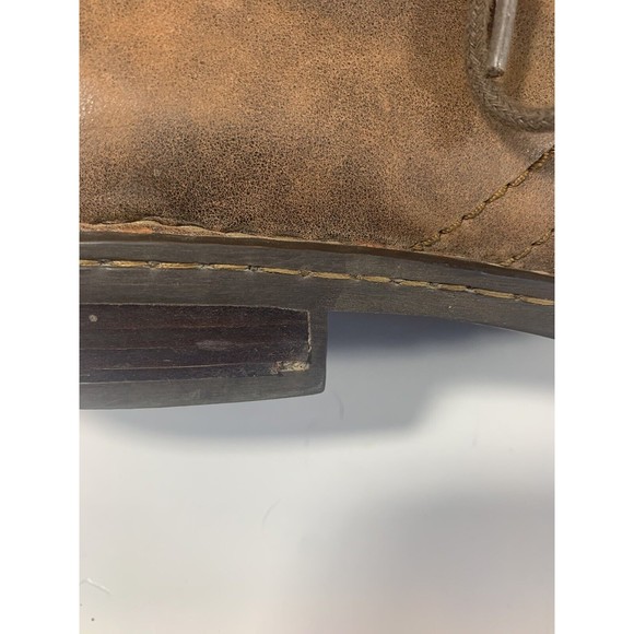 Born Harrison Chukka Brown Leather Boots Mens Shoe Size 10.5 - Picture 8 of 11